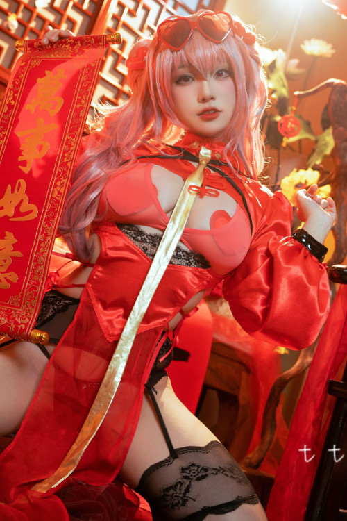 Cosplay 七七娜娜子 布莱默顿新春旗袍 Set.02