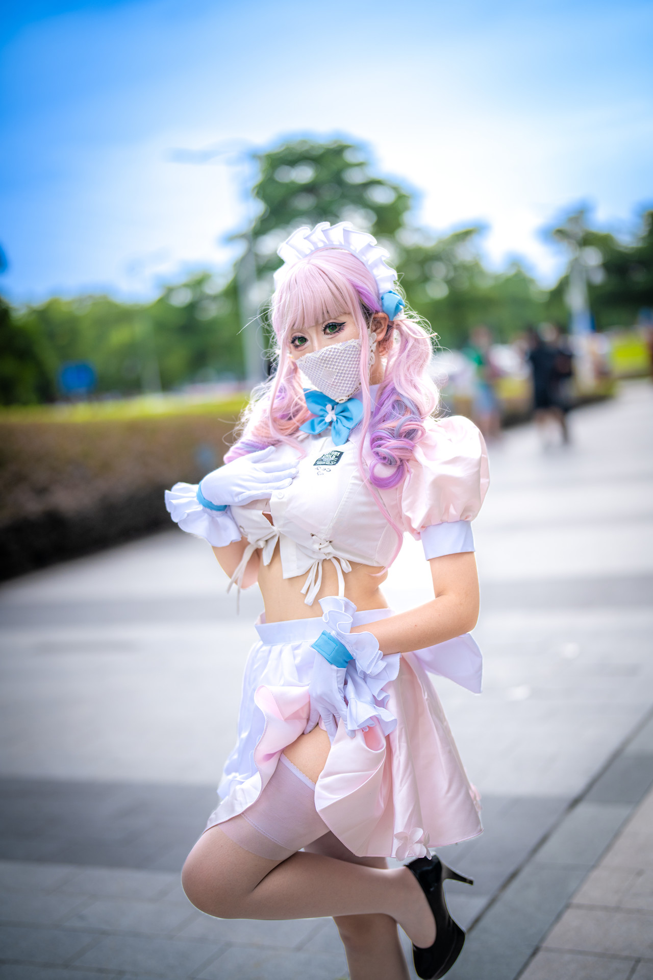 茶籽ccz, ヌード写真集 「D座女佣色色」 Set.01