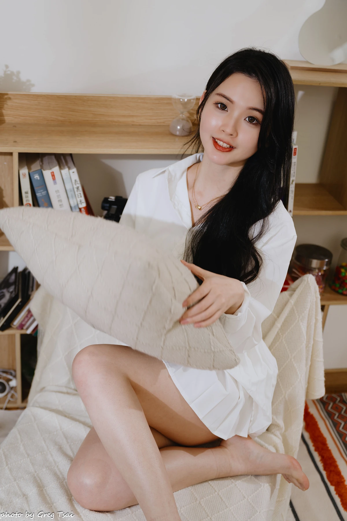 Cosplay 米浆 – 卧室百褶裙 Set.01 - P25