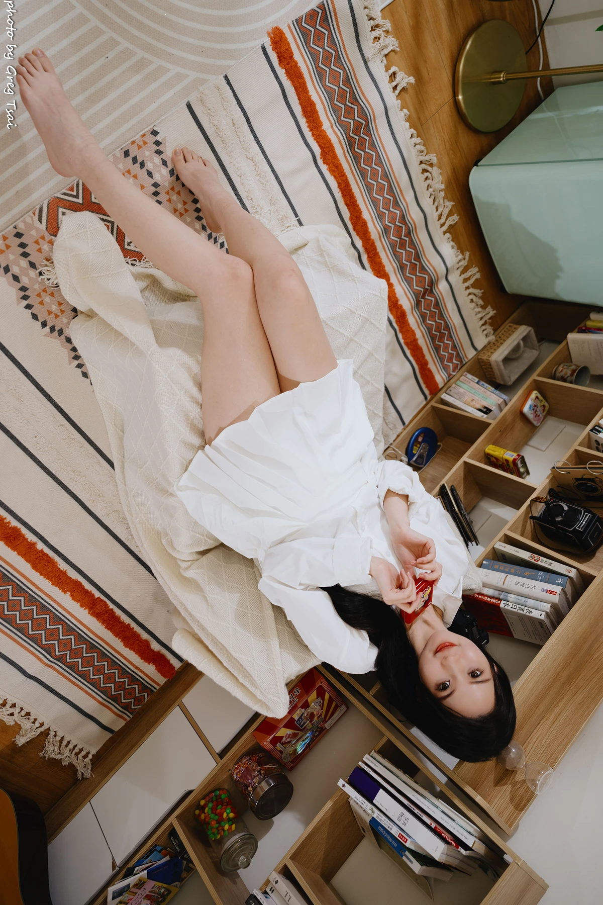 Cosplay 米浆 – 卧室百褶裙 Set.01 - P36