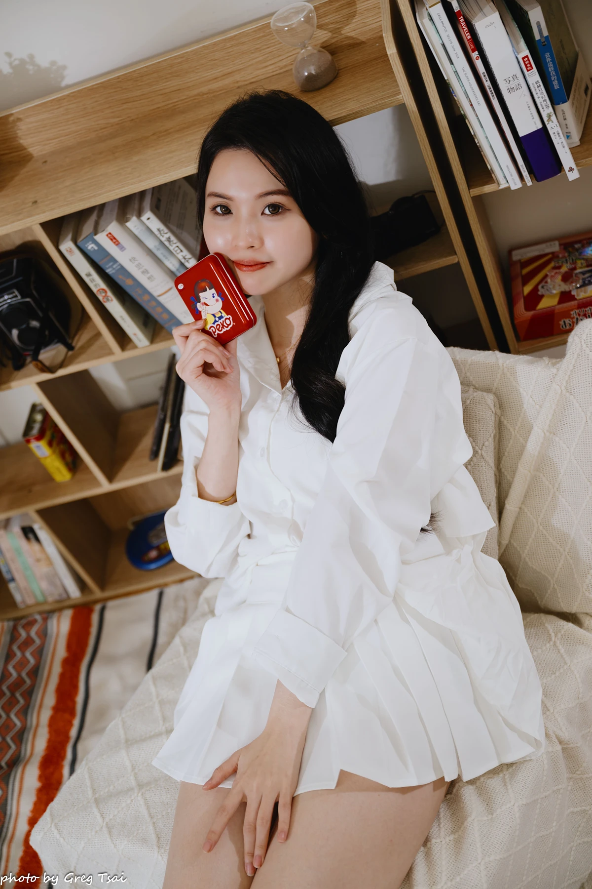 Cosplay 米浆 – 卧室百褶裙 Set.01 - P38