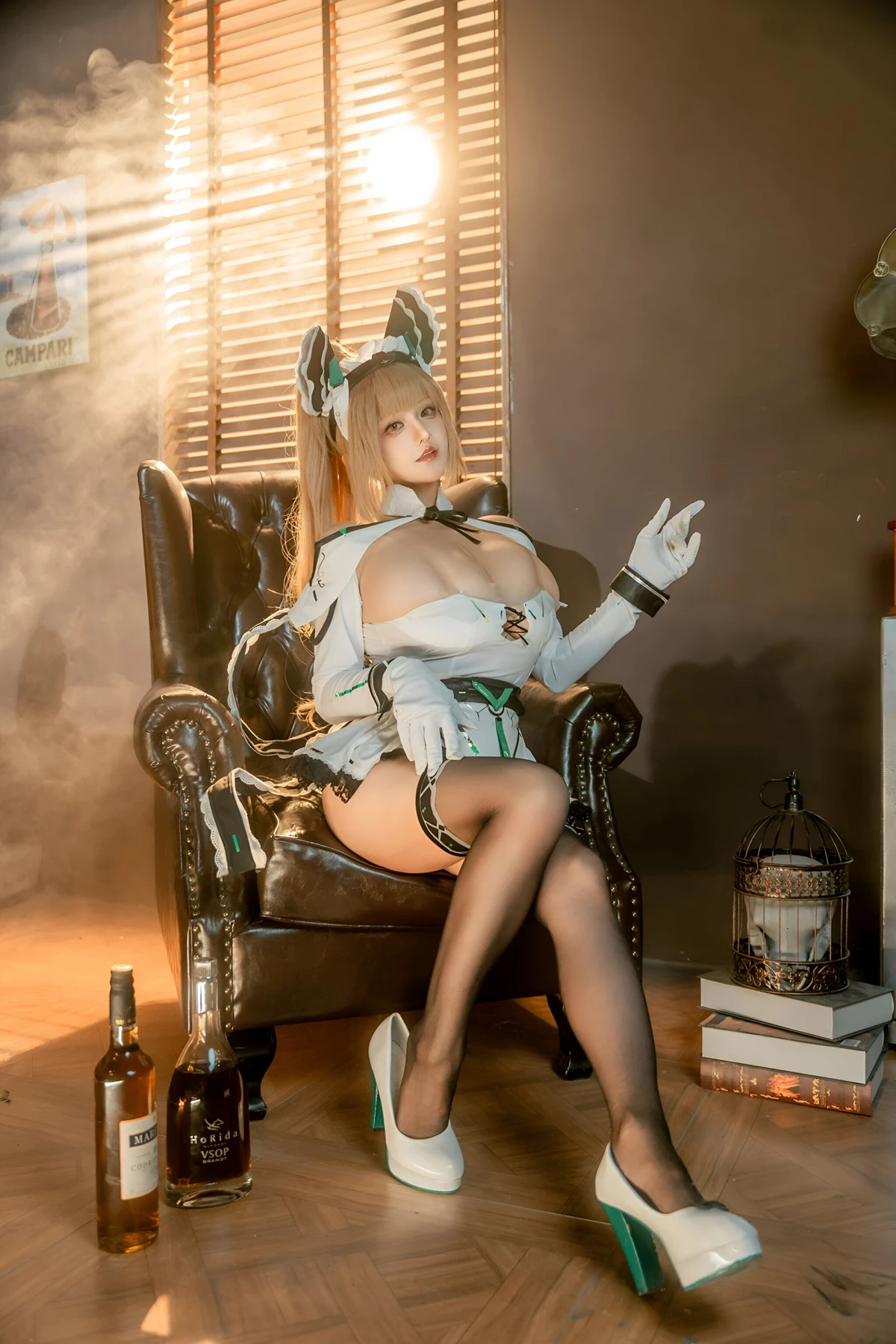 Cosplay 虎牙古阿扎 – 交错战线 布尔特根 - P43