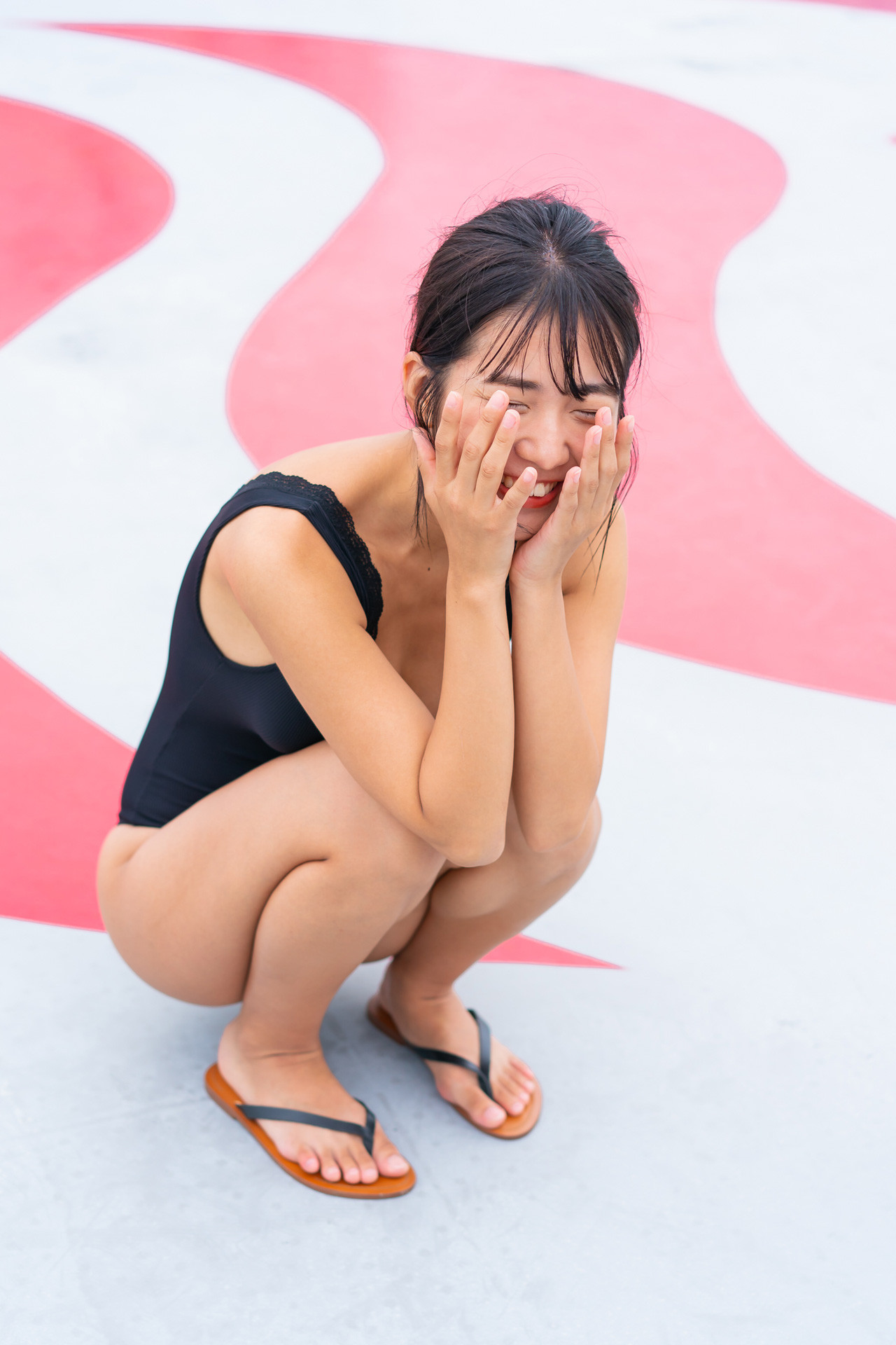 Amau Kisumi 天羽希純, FLASHデジタル写真集 「銭湯で大はしゃぎ！」 Set.02 - P10