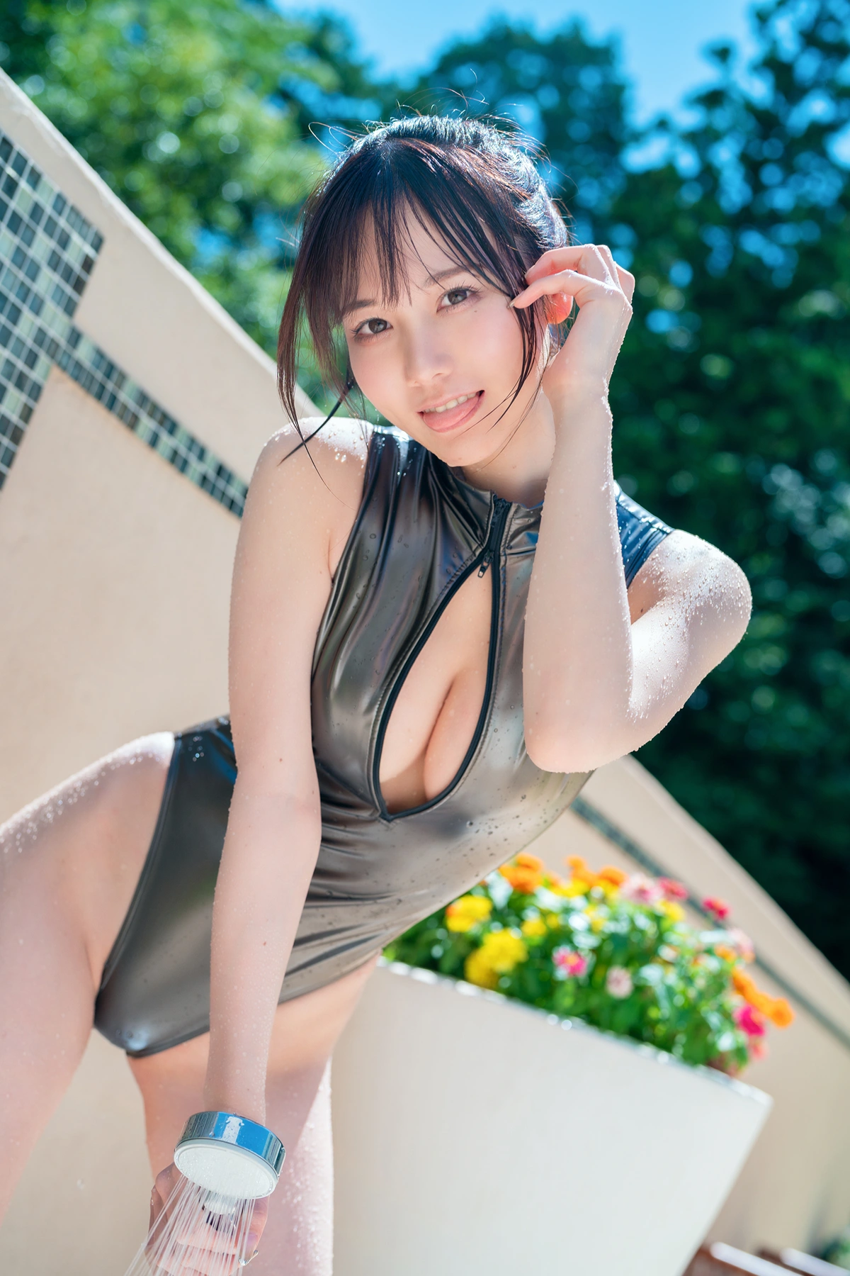 Kenken けんけんぱ, デジタル写真集 夕阳西下 竞泳泳装 Set.03 - P11