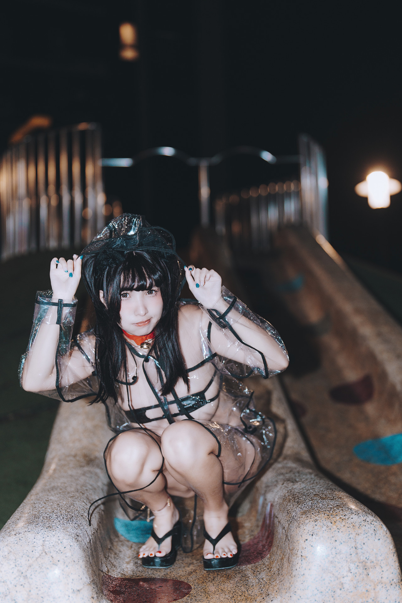 慕慕Momo, ヌード写真集 溜雨衣貓貓 Rainy Day - P11