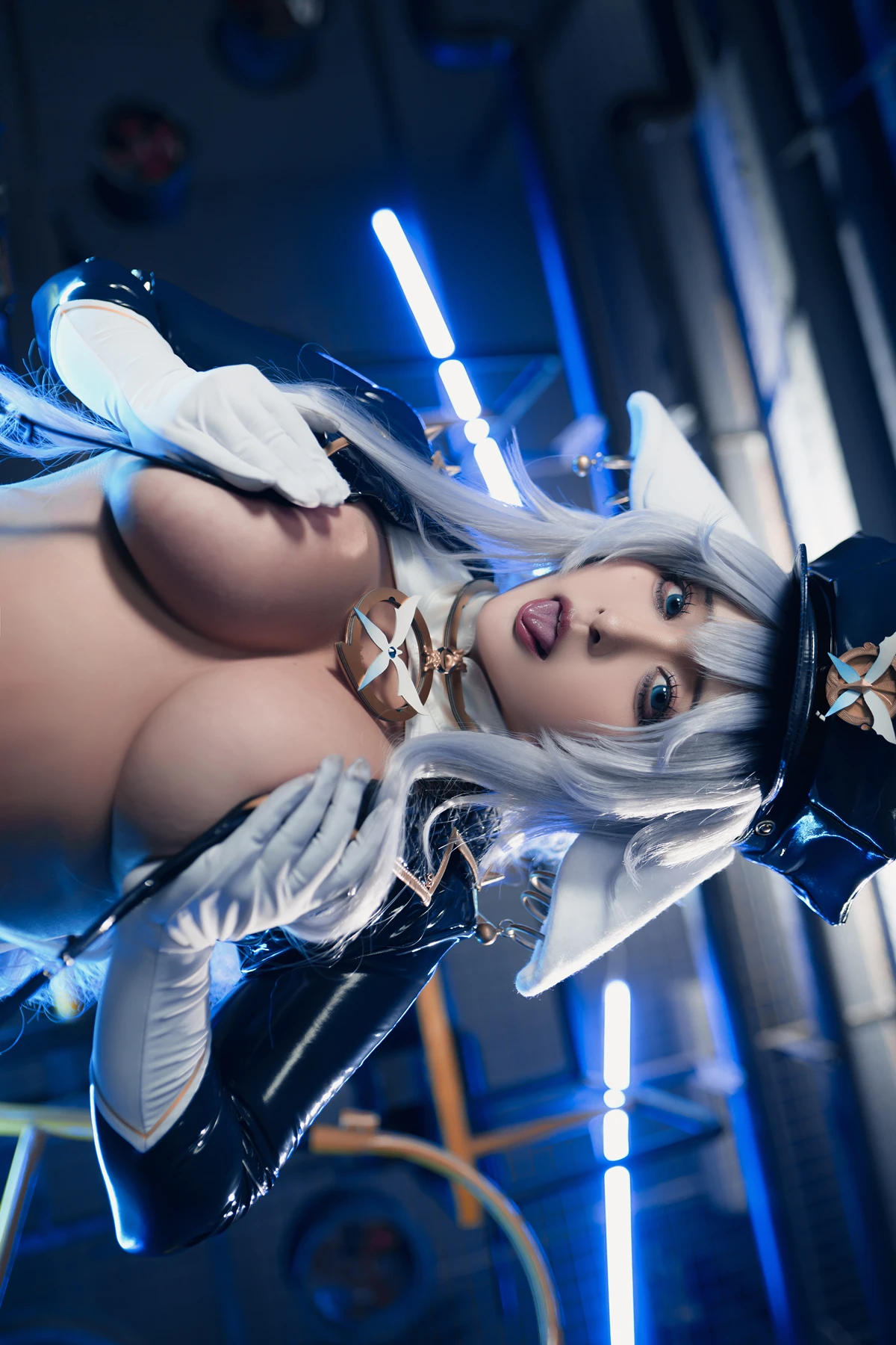 Cosplay 洛璃LoLiSAMA – 信浓女警 Set.01 - P30