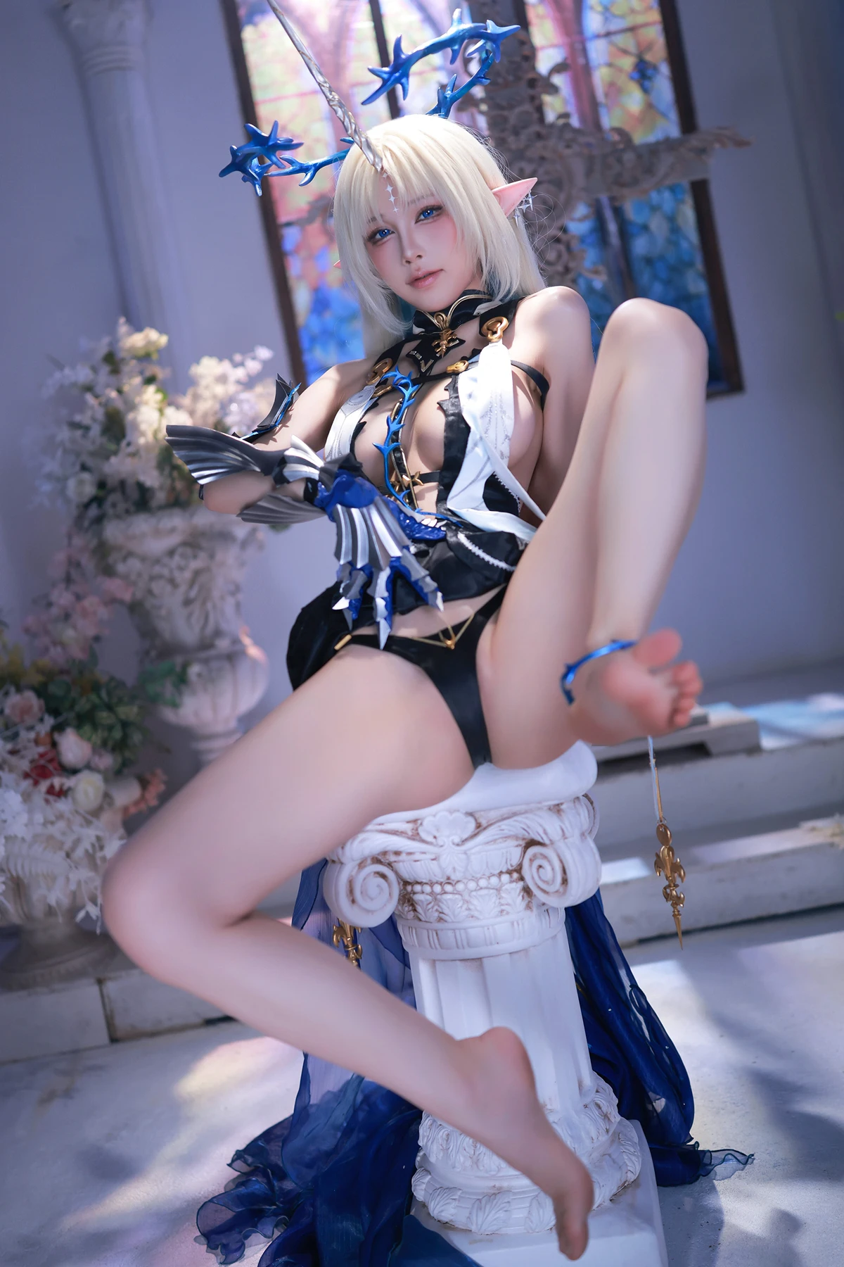 Cosplay 水淼Aqua – 卡提西娅 Fleurdelys Set.01 - P30