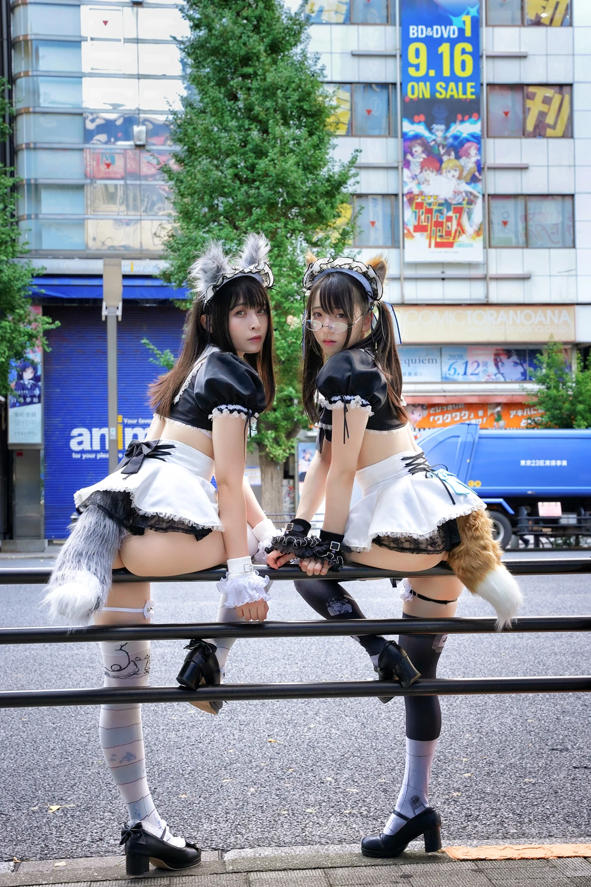 Sui Utatane うたたね翠, Mizuna Shione 水那しおね, 写真集 「野生のメイドがあらわれた！」 Set.02 - P9