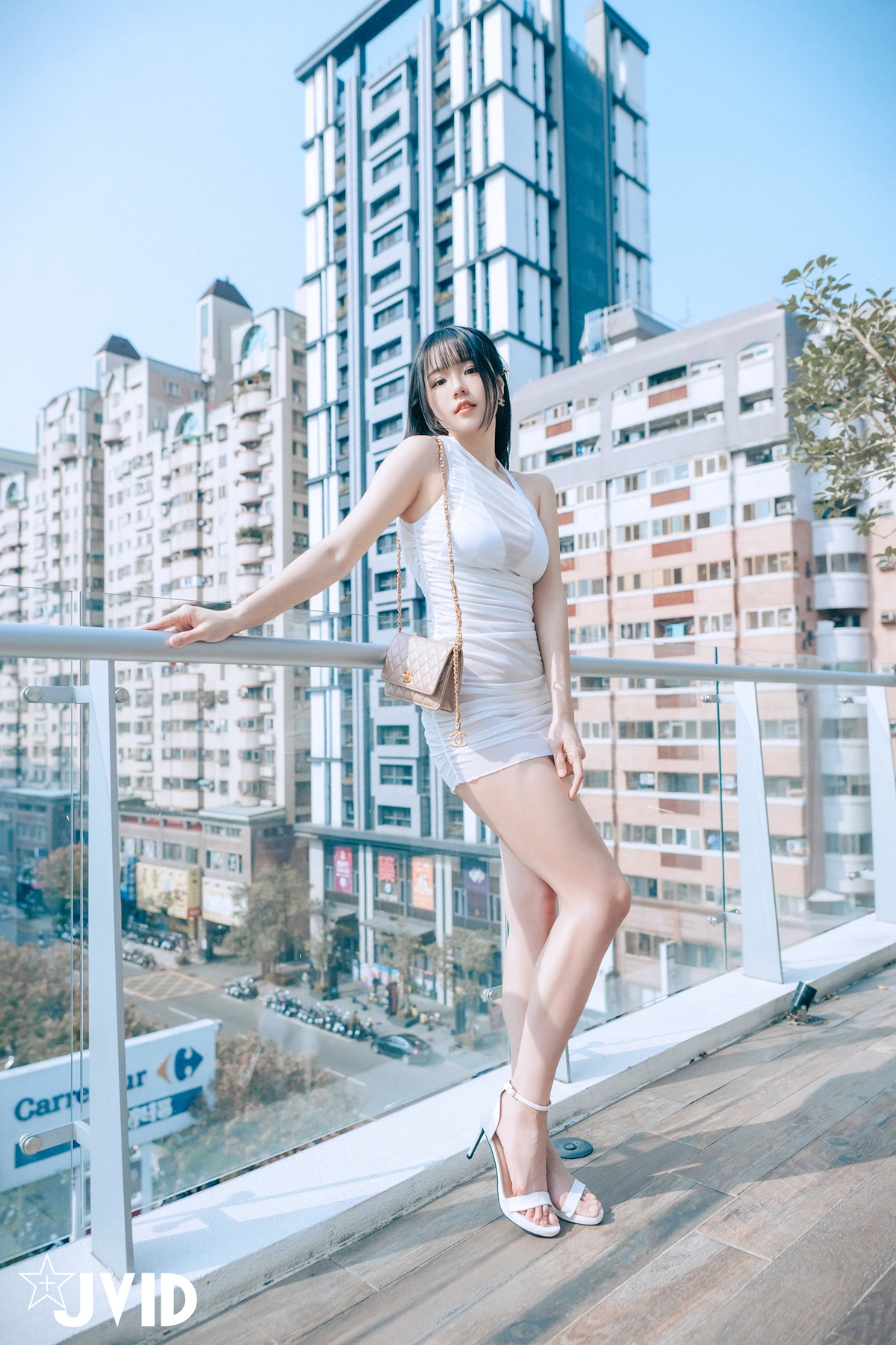 JVID Angela寶7 – 豪乳情婦の不倫旅行－寶七🫦跪舔肉棒的色色拜金萌妹🔥靈巧的舌頭舔來舔去😈 Set.01 - P9