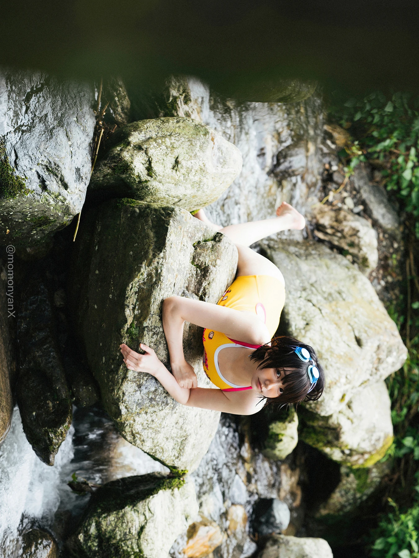 Shizuku しずく, 写真集 Fantia 原魔物喵 「夏の小川」 Set.02 - P27