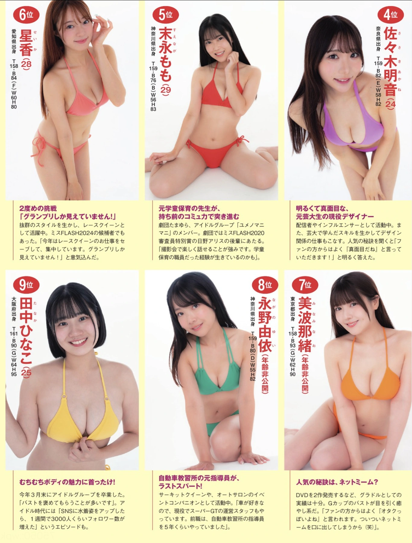 ミスFLASH2026, FLASH 2025.09.30 (フラッシュ 2025年9月30日号) - P4