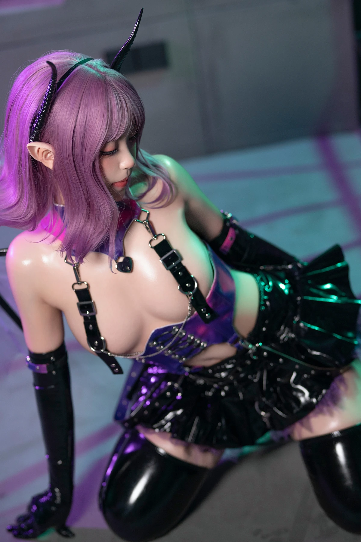 Cosplay Bangni邦尼 – 囚禁魅魔 Set.01 - P31