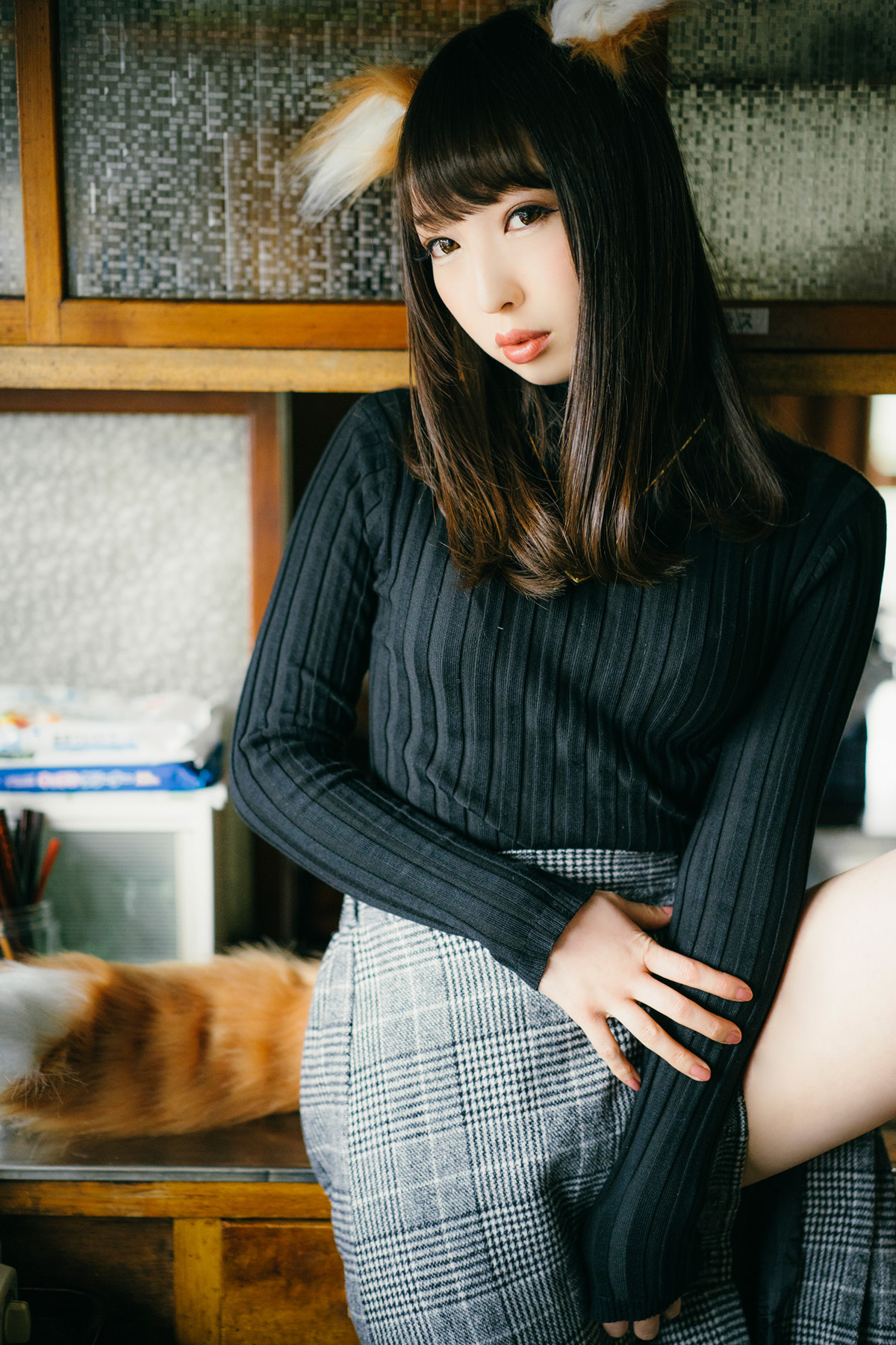 Moka Fukuda 福田もか, 写真集 ぼくのもとにとつぜん、どんぎつねが舞い降りた。 Set.02 - P17