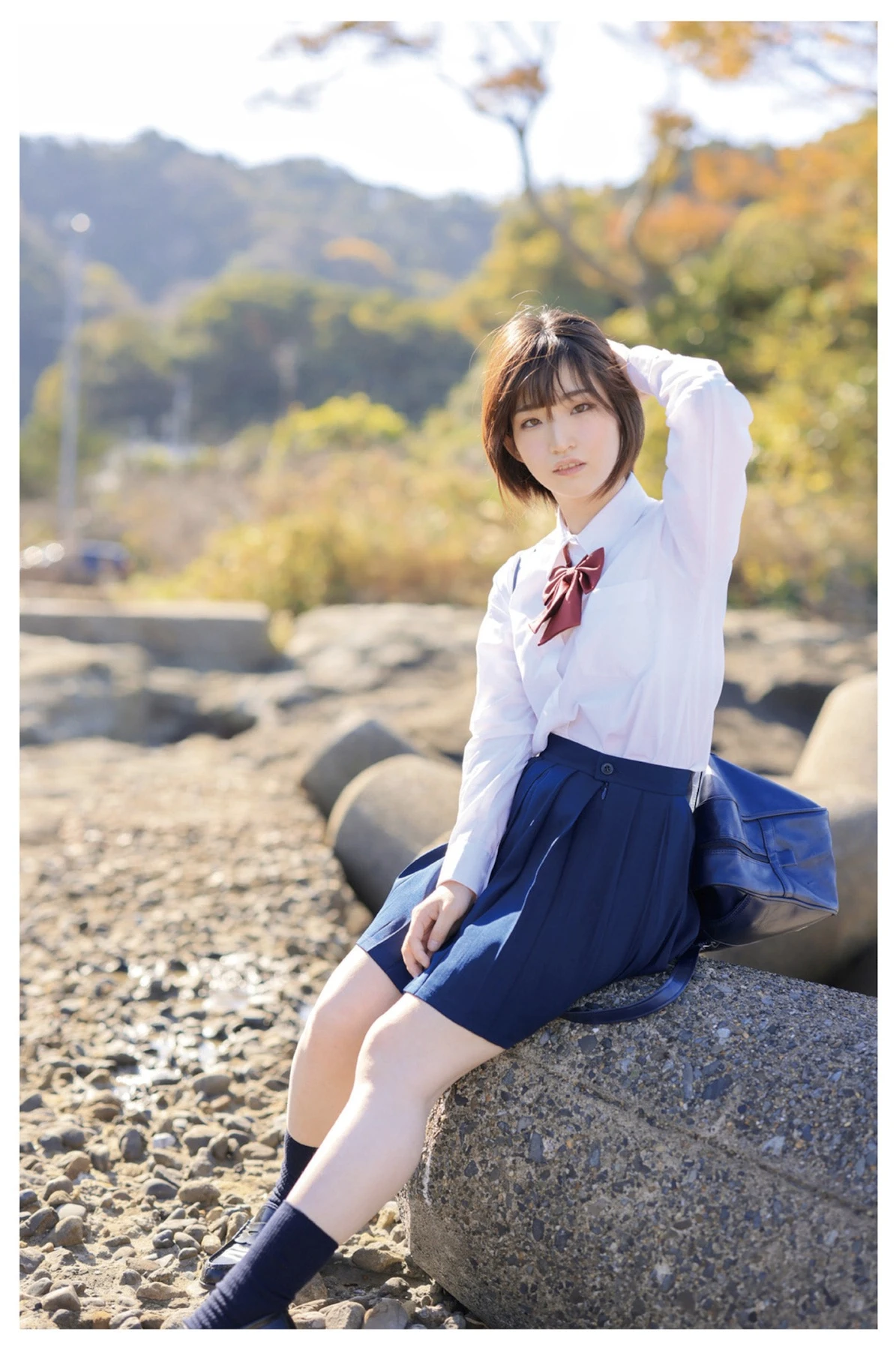 Ran Himeno 姫野らん, ヌード写真集 「綿毛が舞うように」 Set.04 - P4