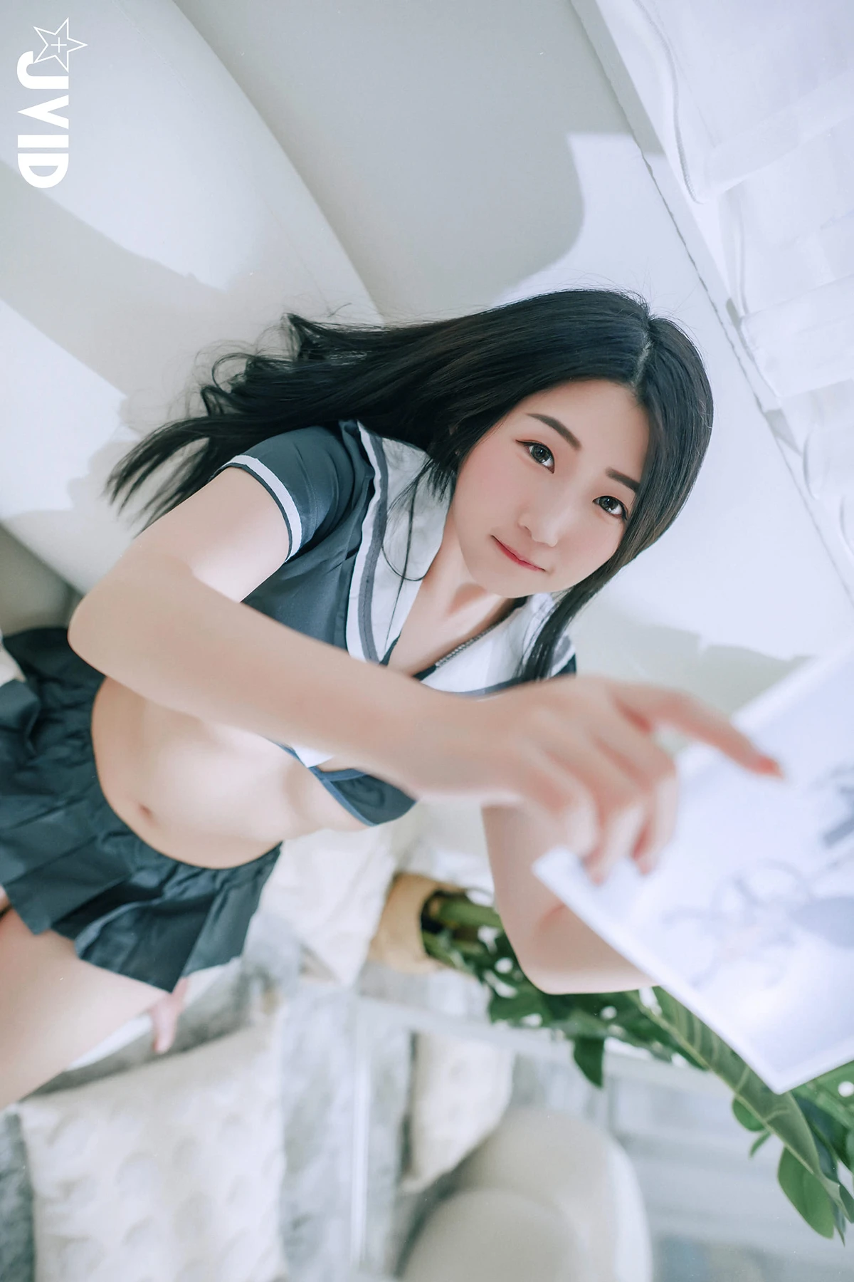 JVID 肉包Mini – 童颜巨乳女学生-色诱家教老师-用身体交换考题-老师揉捏着两颗软嫩乳房-第一视角口交乳夹性感摩擦诱惑 Set.01 - P22