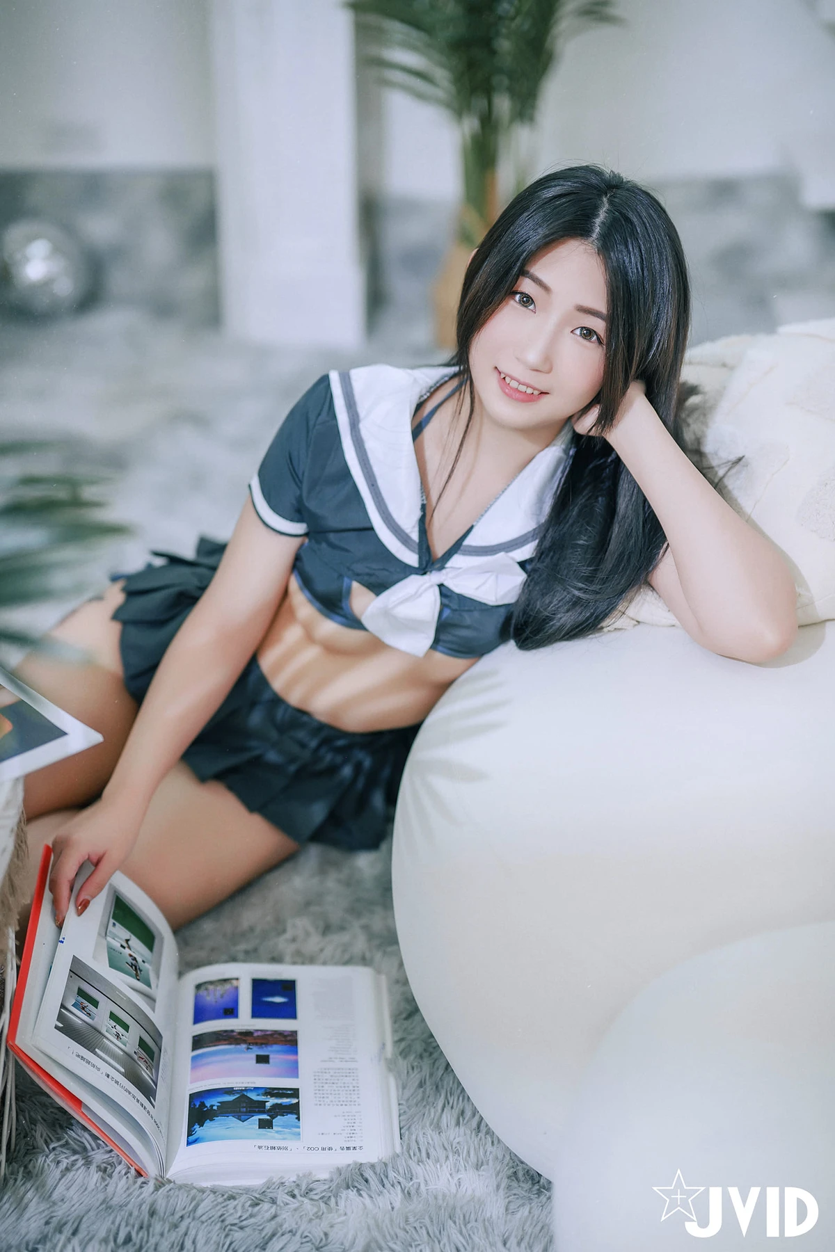JVID 肉包Mini – 童颜巨乳女学生-色诱家教老师-用身体交换考题-老师揉捏着两颗软嫩乳房-第一视角口交乳夹性感摩擦诱惑 Set.01 - P23