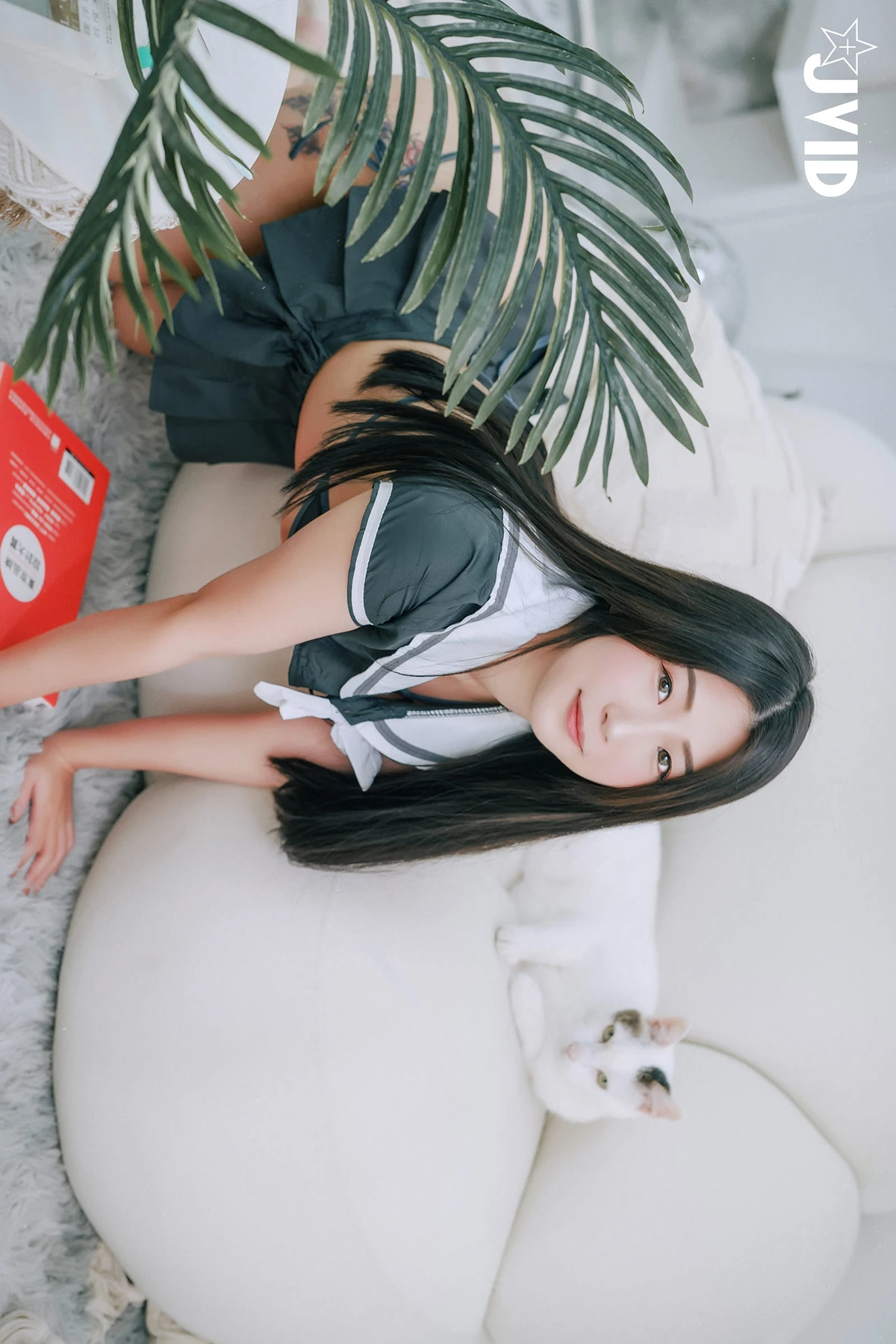 JVID 肉包Mini – 童颜巨乳女学生-色诱家教老师-用身体交换考题-老师揉捏着两颗软嫩乳房-第一视角口交乳夹性感摩擦诱惑 Set.01 - P28