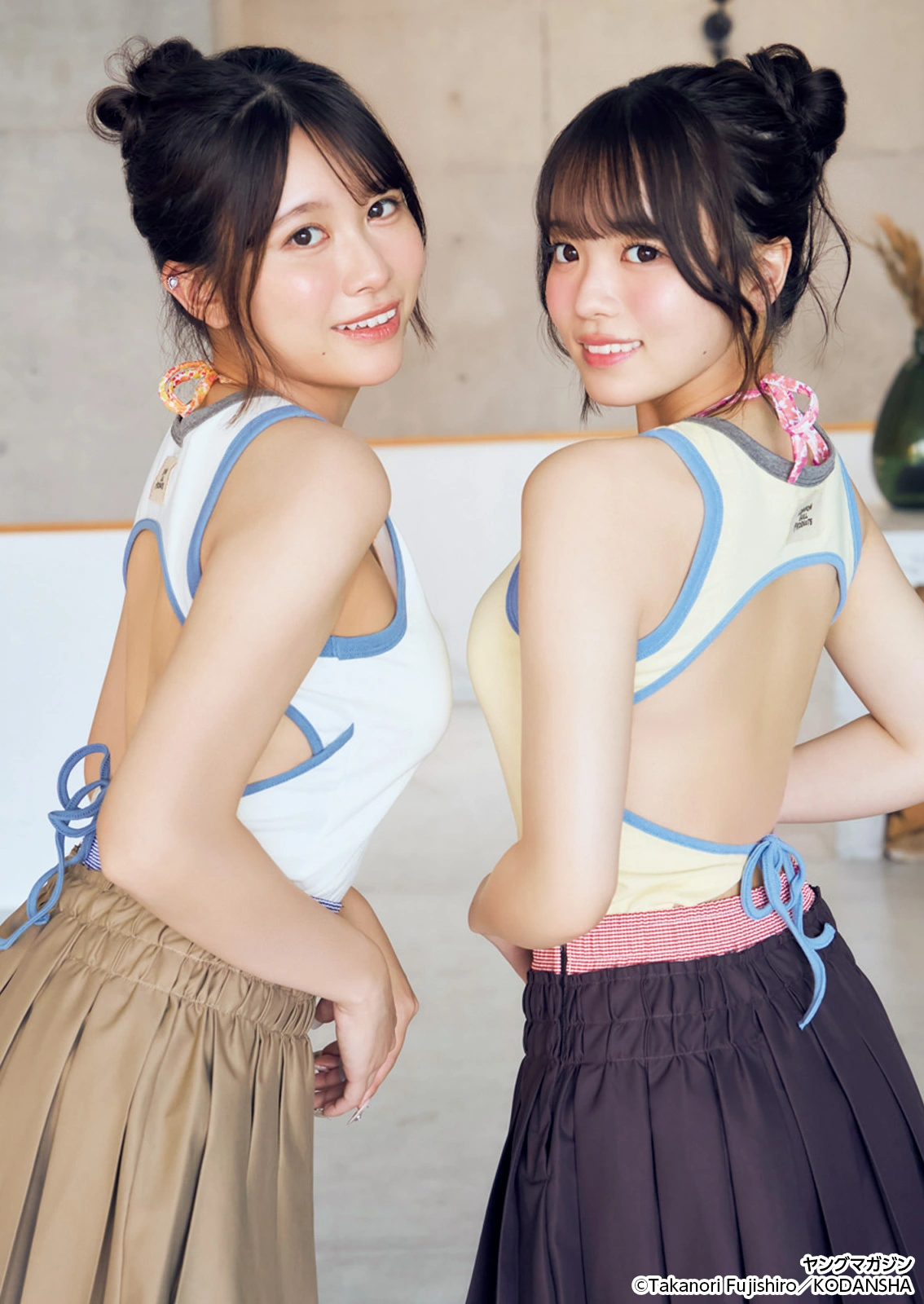 Cocona Tanaka 田中想, Ayaka Kamata 鎌田彩樺, Young Magazine 2025 No.49 (ヤングマガジン 2025年49号) - P28