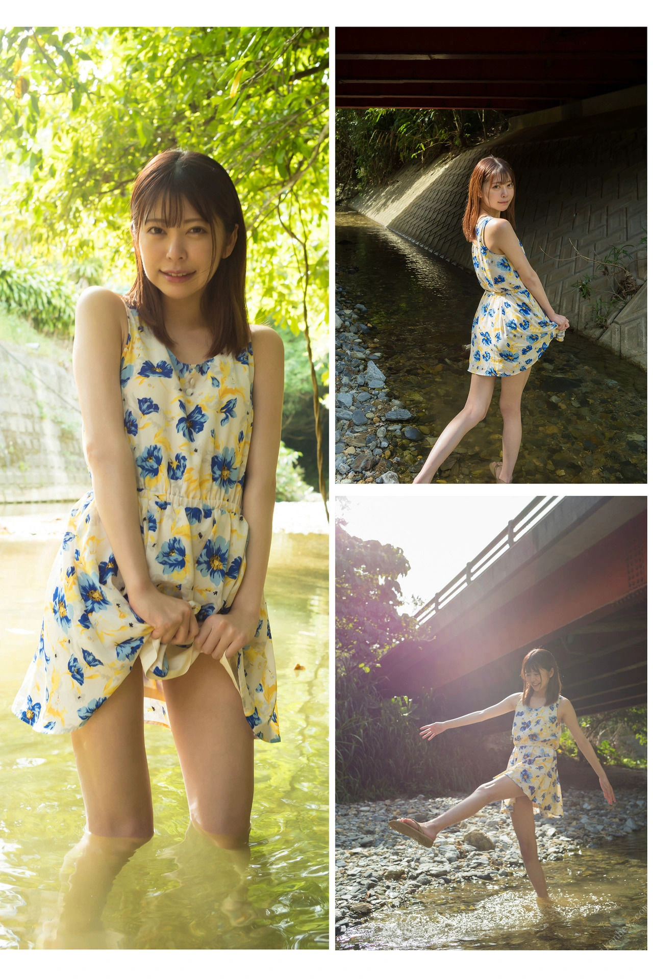 Hinako Mori 森日向子, ヌード写真集 「夏 駆ける 空 Blue sky Blue」 Set.01 - P2