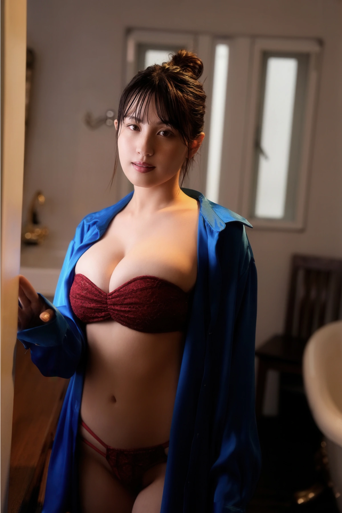 Fuka Hanasaki 花咲楓香, FLASHデジタル写真集 「ルーキーはHカップ」 Set.01 - P4