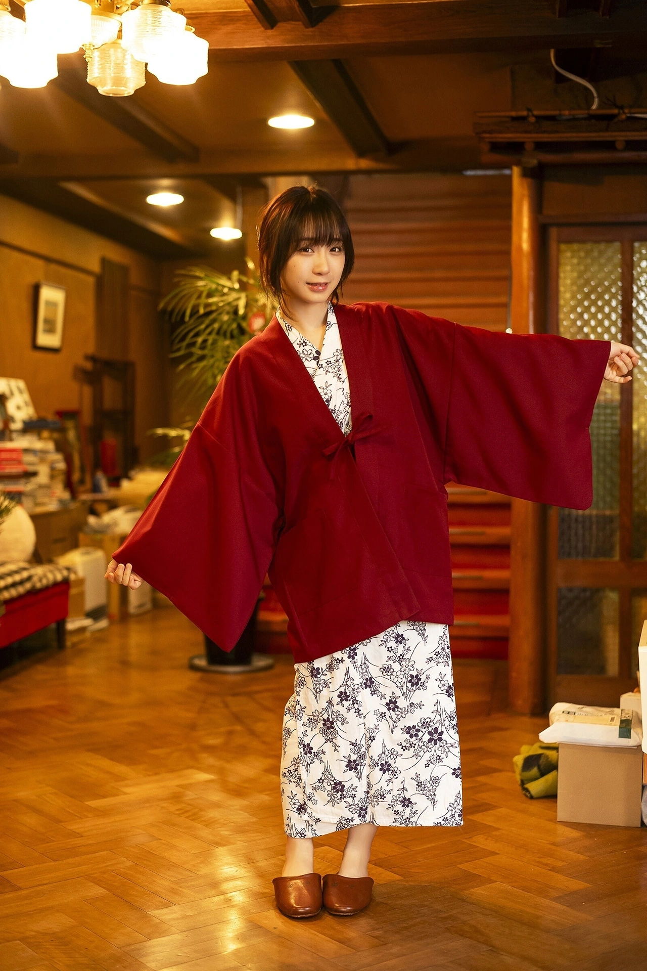 Moe Iori 伊織もえ, 漫画アクションデジタル写真集 「一泊二日、一緒にいよう」 Set.03 - P1