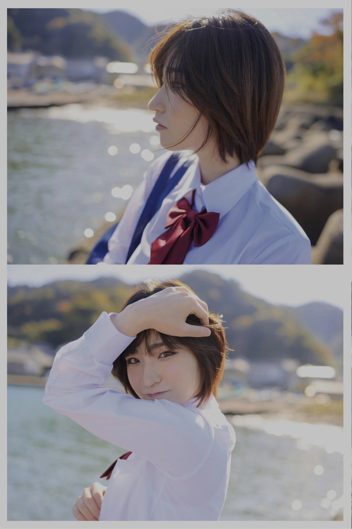 School Uniforms & Miss Short Cut Best 制服×ショートカット Set.01 - P19
