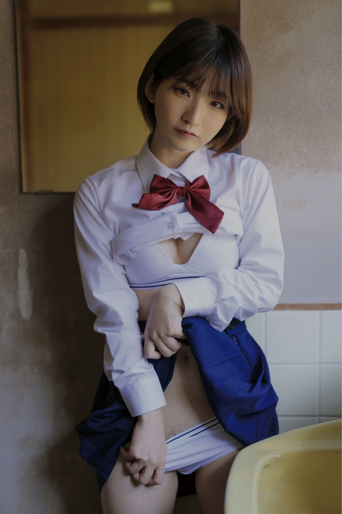School Uniforms & Miss Short Cut Best 制服×ショートカット Set.01 - P20