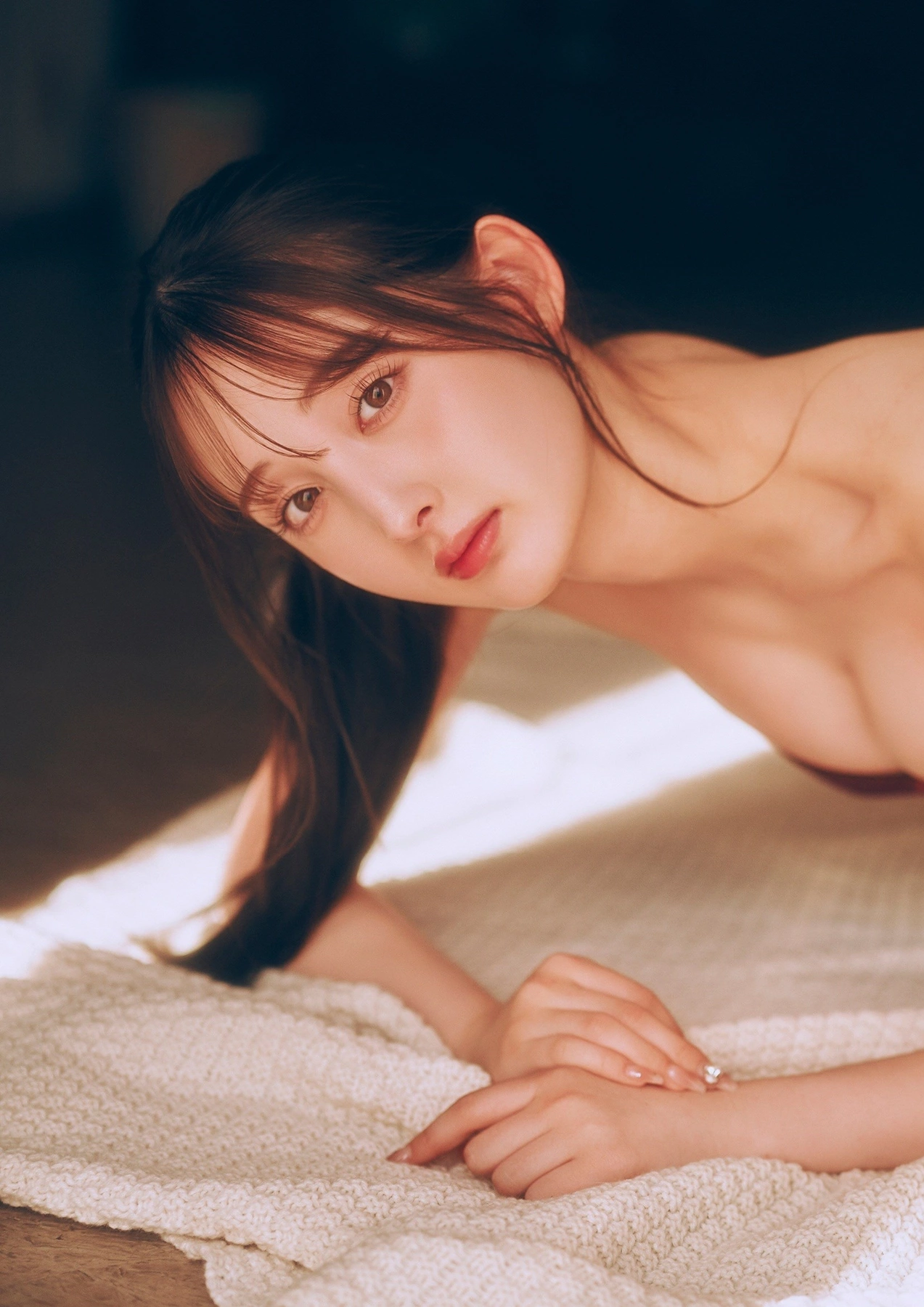 Nana Cecile 菜那セシル, BUBKAデジタル写真集 「冬のヒロイン」 Set.03 - P1