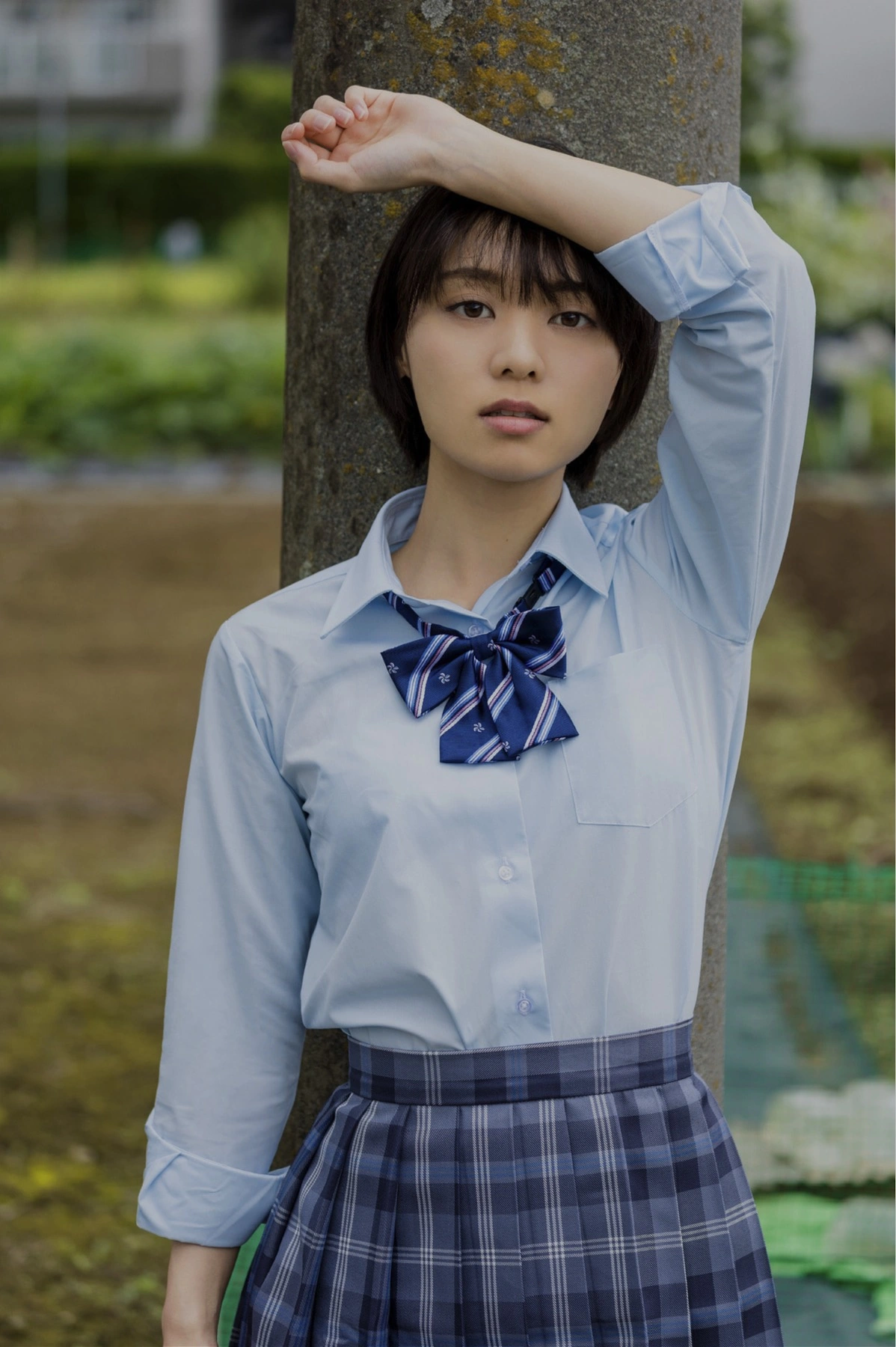 School Uniforms & Miss Short Cut Best 制服×ショートカット Set.02 - P1