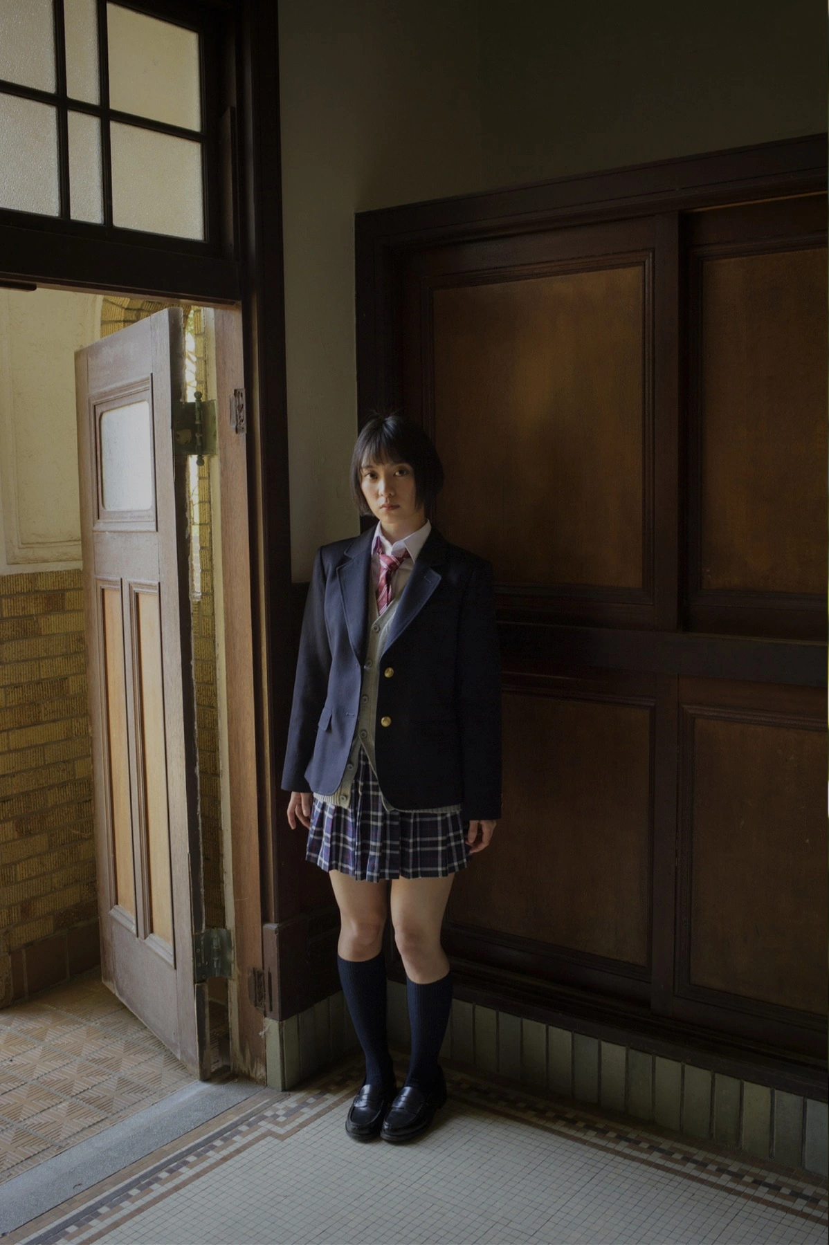 School Uniforms & Miss Short Cut Best 制服×ショートカット Set.02 - P32