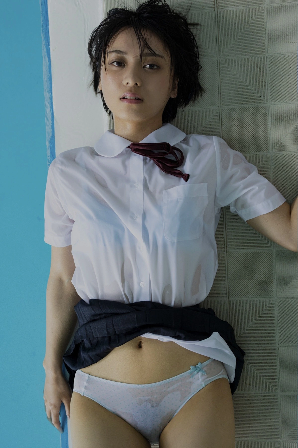 School Uniforms & Miss Short Cut Best 制服×ショートカット Set.02 - P7