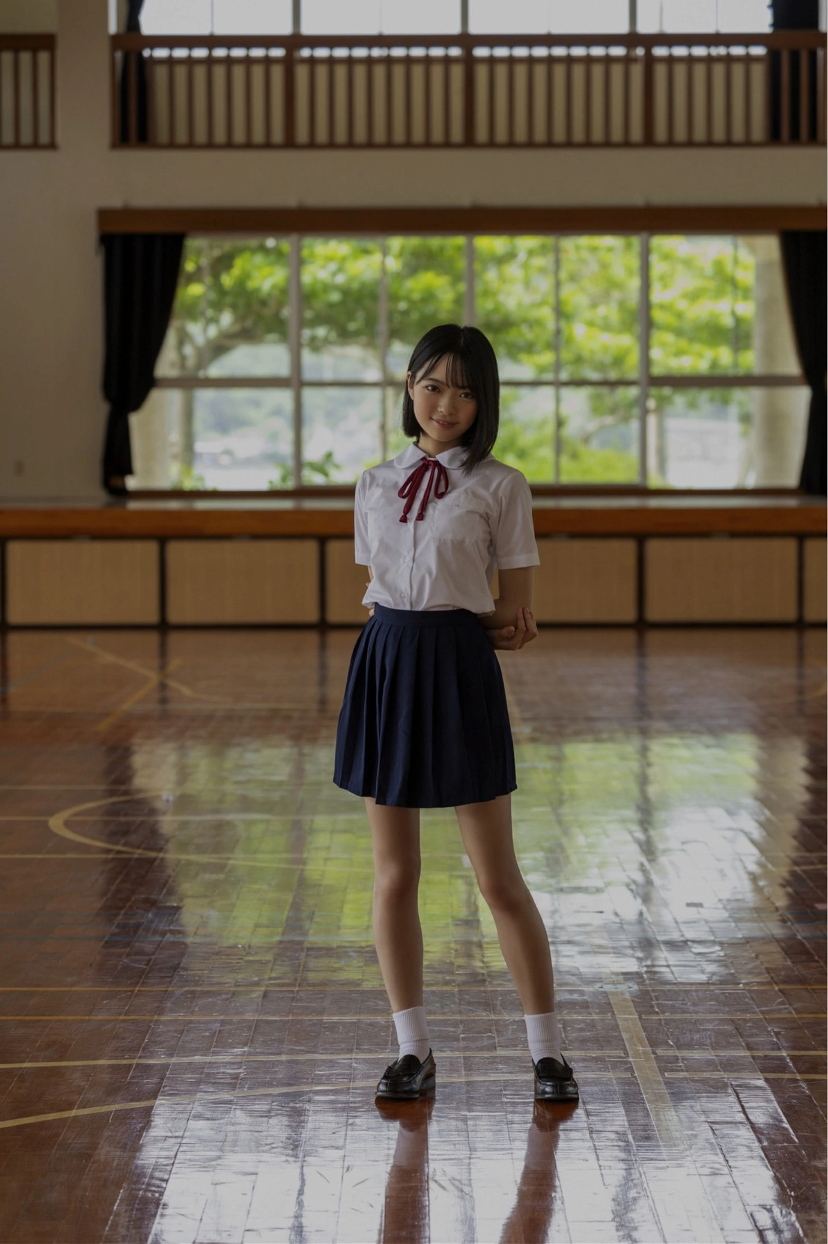 School Uniforms & Miss Short Cut Best 制服×ショートカット Set.02 - P8