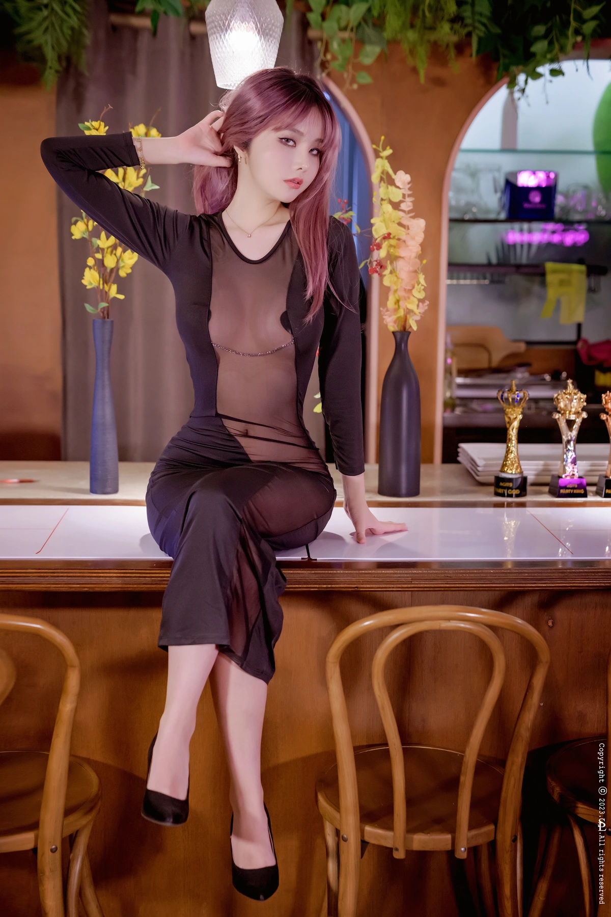 Yuna 유나, SAINT Photolife Vol.52 「See-through Part.2」 - P35