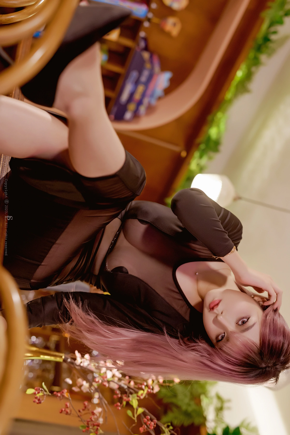 Yuna 유나, SAINT Photolife Vol.52 「See-through Part.2」 - P36