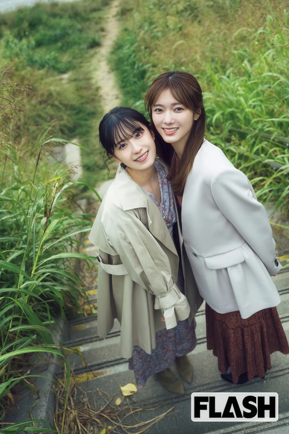 Hono Tamura 田村保乃, Yu Murai 村井優, FLASH 2025.12.02-09 (フラッシュ 2025年12月2-9日号) - P21
