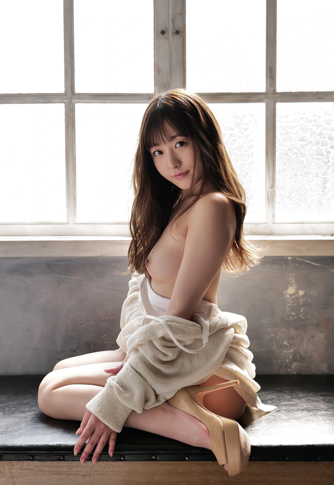 Hikari Aozora 青空ひかり, 山岸伸×SODデジタルヌード写真集 『Real Feel』 Set.01 - P17