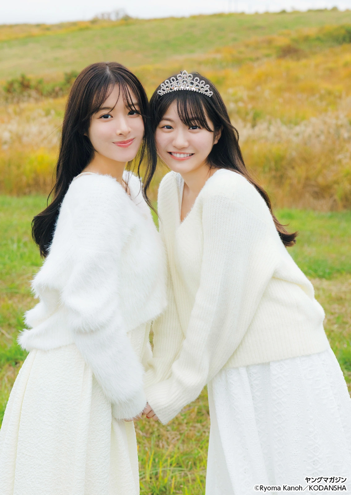 Yukine Nagaoka 永岡ゆきね, Kurea Hazuki 葉月くれあ, Young Magazine 2026 No.04-05 (ヤングマガジン 2026年4-5号) - P13