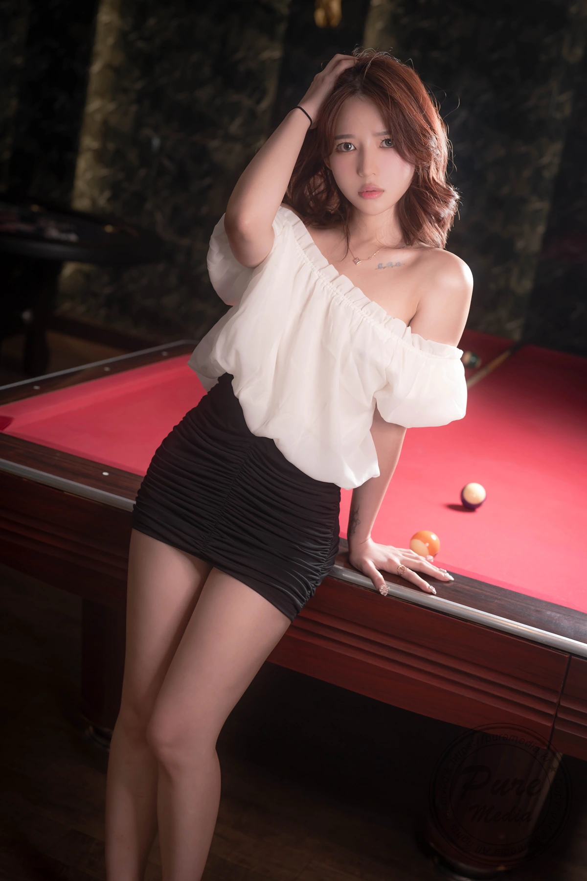 Yeha 예하, Pure Media Vol.305 「Hard Balls & Red Hole」 Set.01 - P33