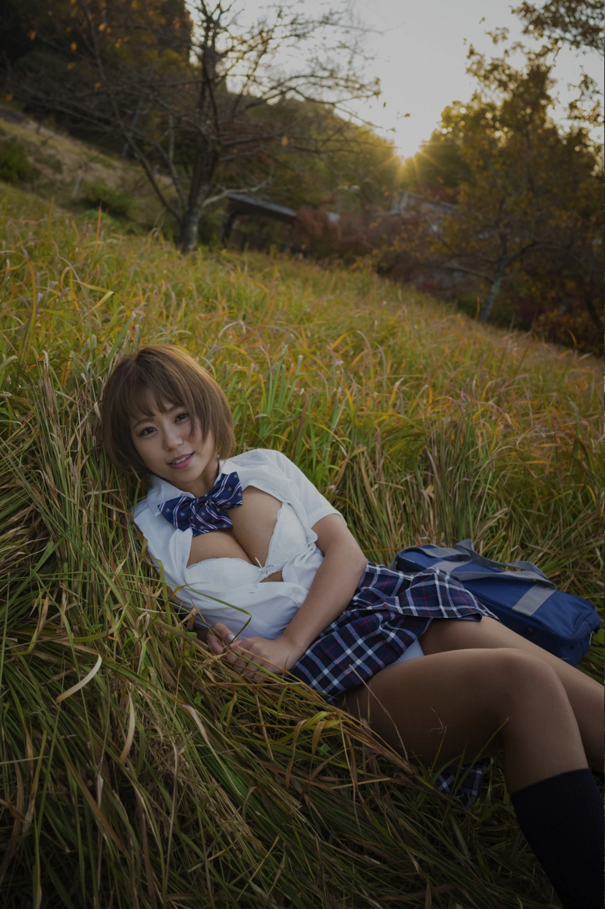 School Uniforms & Miss Short Cut Best 制服×ショートカット Set.04 - P19