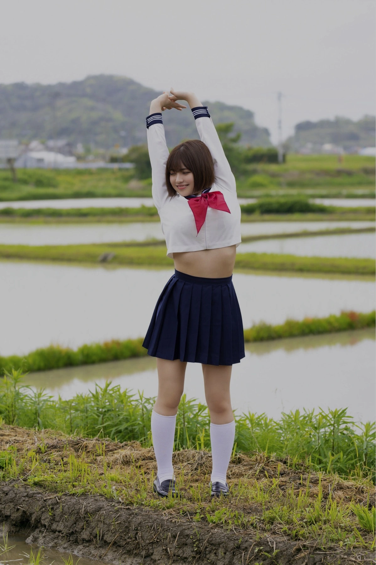 School Uniforms & Miss Short Cut Best 制服×ショートカット Set.04 - P32
