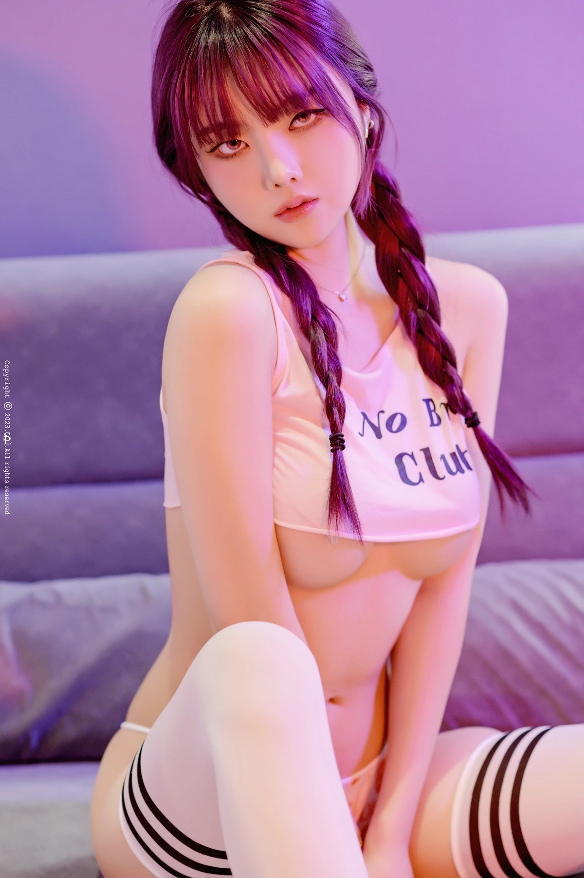 Yuna 유나, SAINT Photolife Vol.51 「Pretty Savage」 Set.01 - P6