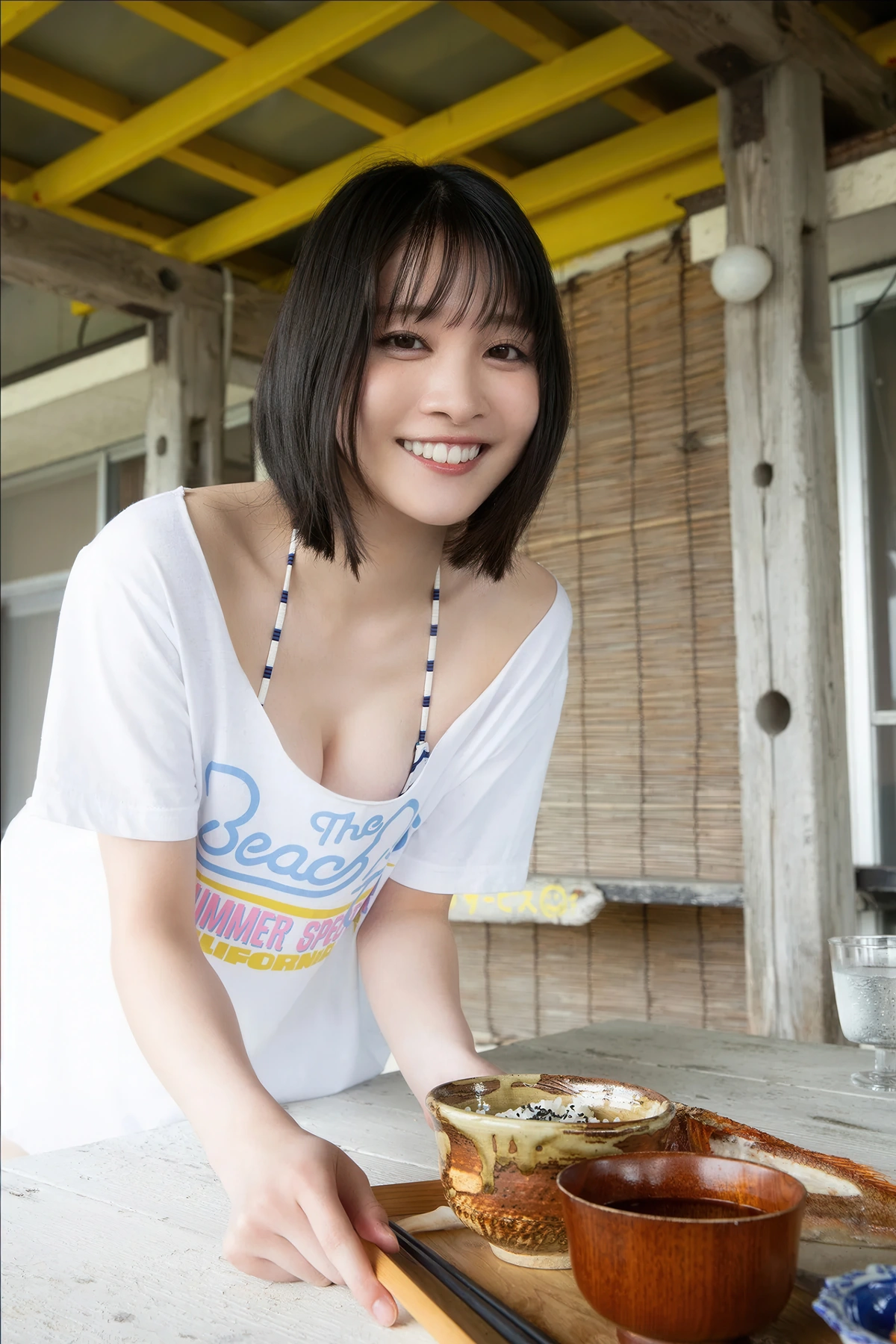 Hayaka Igarashi 五十嵐早香, FRIDAYデジタル写真集 「Ｆカップあるんですッ！vol.1 海の家の可愛すぎるアルバイト編」 Set.01 - P7