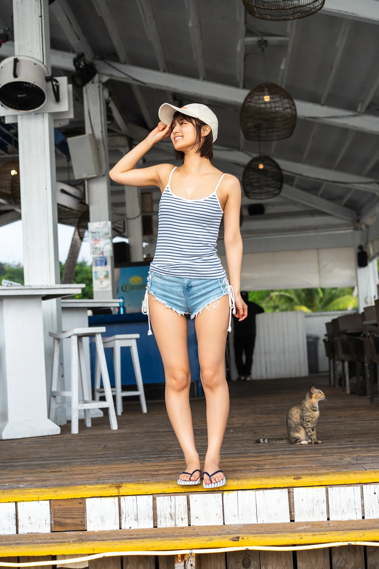 Ruka Kitano 北野瑠華, ドラマコラボ写真集 「もっと！グラぱらっ！」 Set.01 - P1