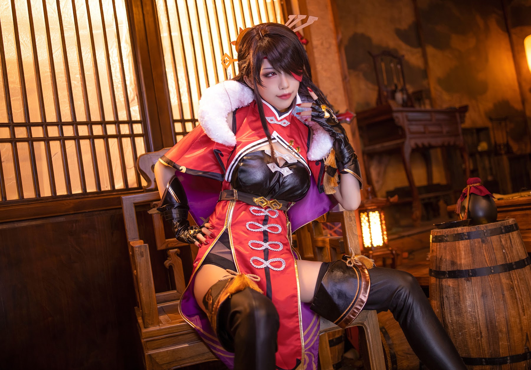Coser@水淼Aqua Vol.145 北斗原造型+凝光原造型 - P86