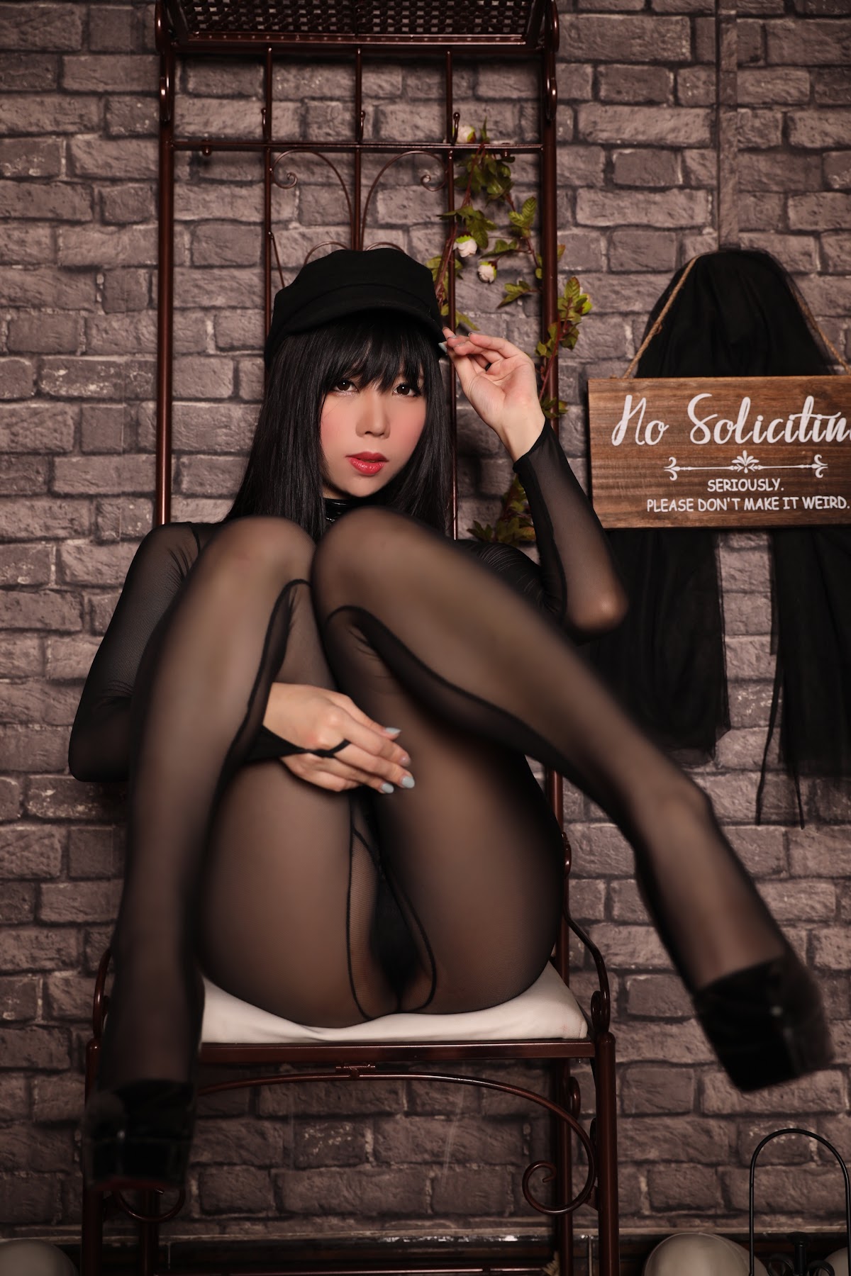 Coser@Kano Nozomi (鹿野希) Vol.03 黑丝套装 - P60