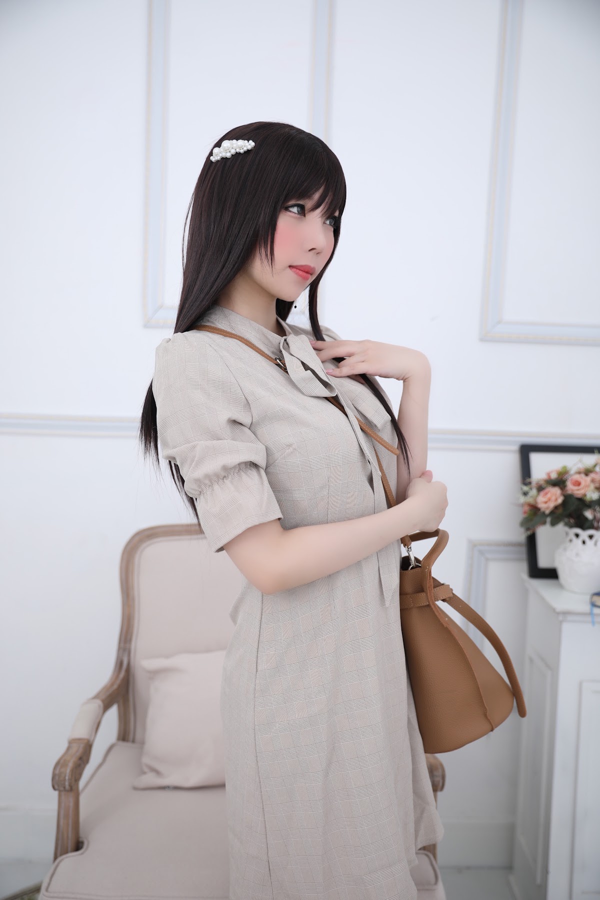 Coser@Kano Nozomi (鹿野希) Vol.04 格子衬衫 - P13