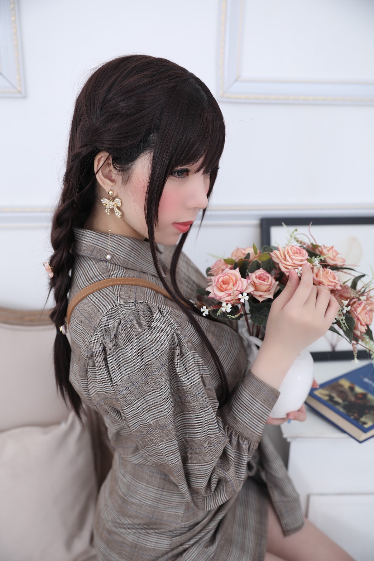 Coser@Kano Nozomi (鹿野希) Vol.04 格子衬衫 - P143