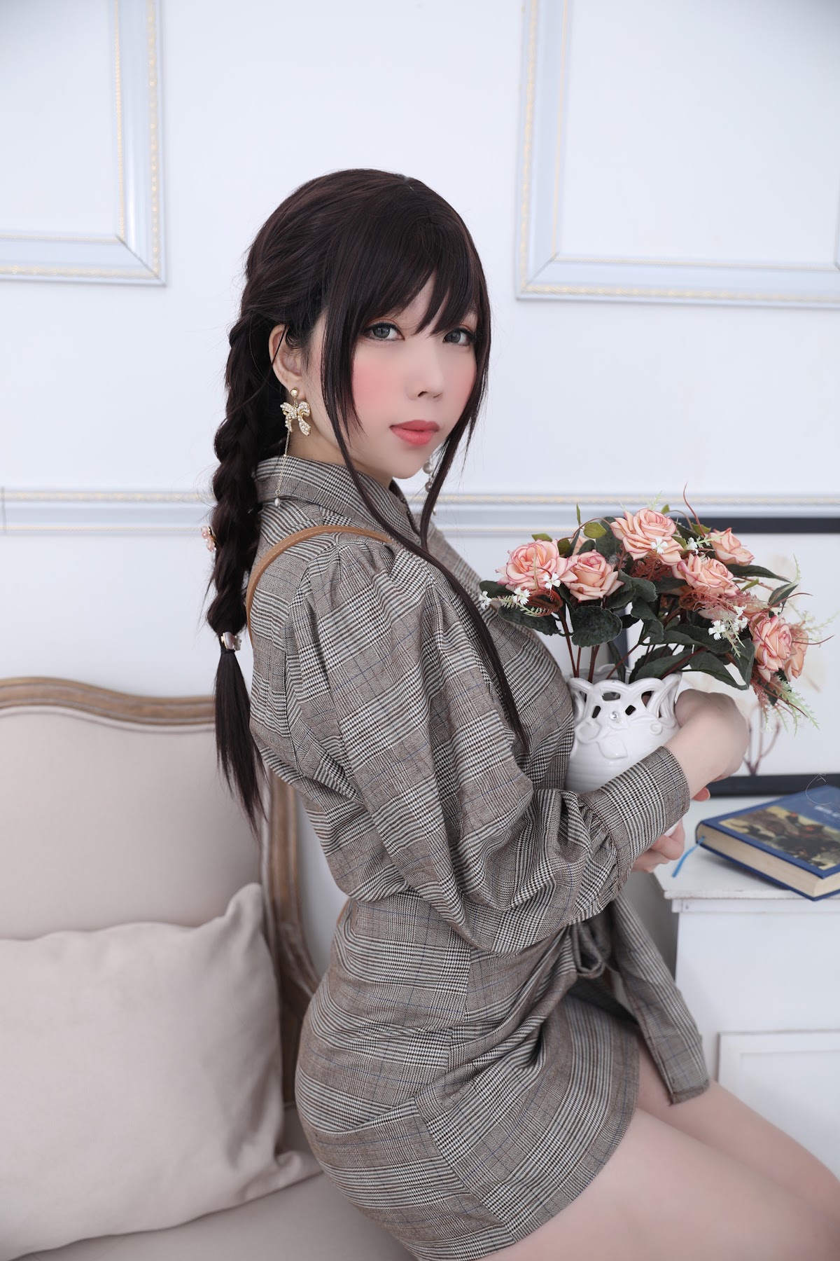 Coser@Kano Nozomi (鹿野希) Vol.04 格子衬衫 - P147