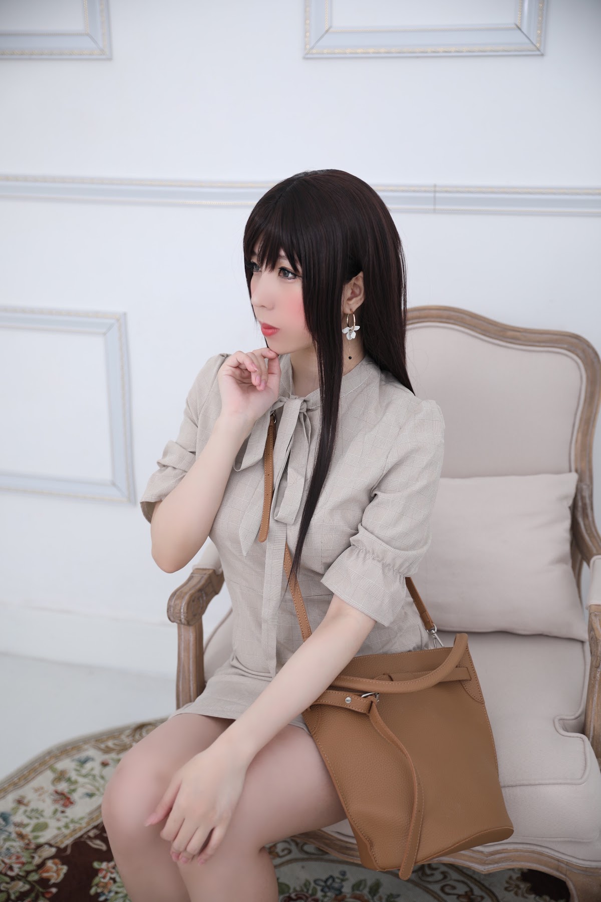 Coser@Kano Nozomi (鹿野希) Vol.04 格子衬衫 - P18