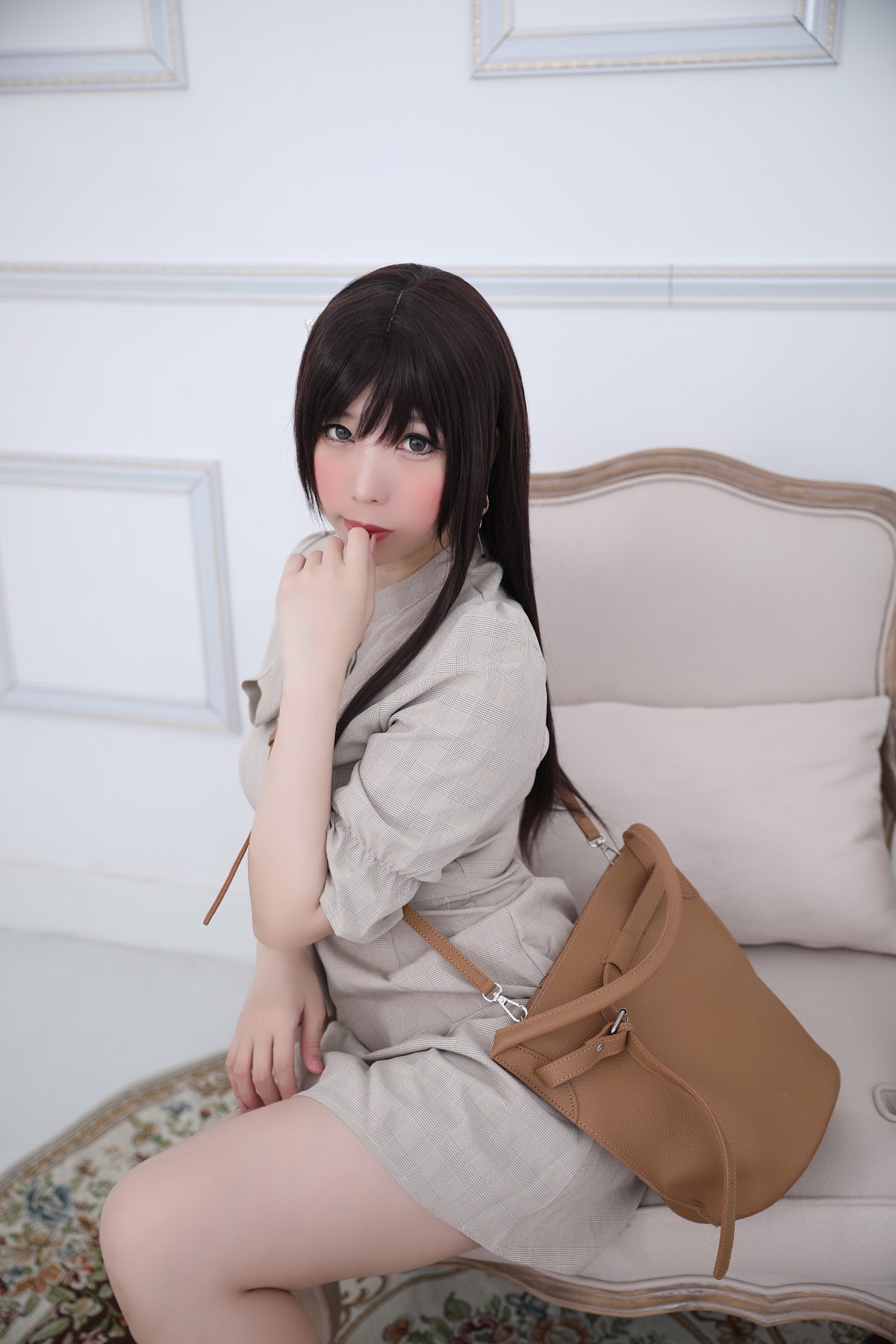 Coser@Kano Nozomi (鹿野希) Vol.04 格子衬衫 - P19